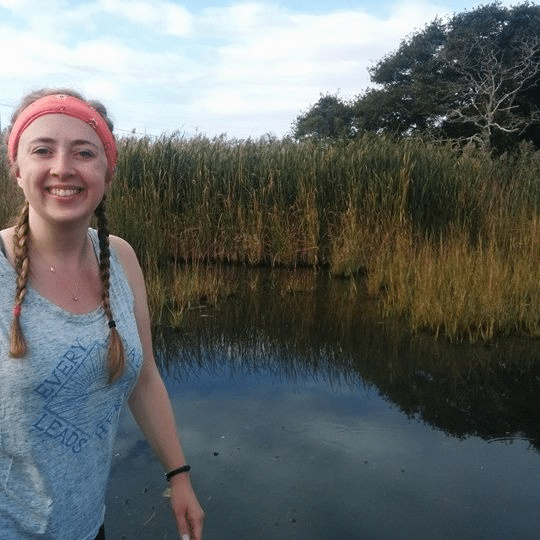 Caitlin Holden gets to know a freshwater marsh.