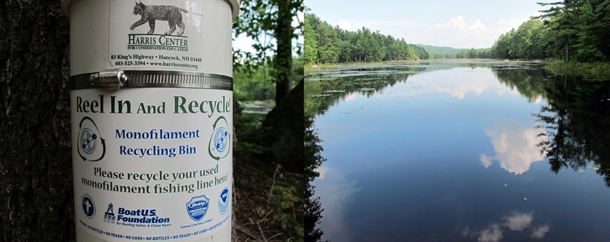 You can help keep our waters safe for wildlife by properly disposing of your old fishing line in the “Reel In and Recycle” bin at Robb Reservoir.