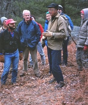 Bob Boynton, John Goodhue, John Kulish and others on a hike.