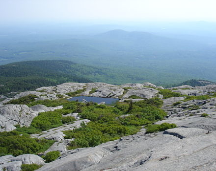 A view of Mount Monadnock's rocky summit. (photo © Nate McBean via the Flickr Creative Commons)