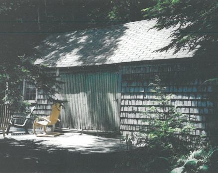 Francis family boathouse on Silver Lake, circa 2003.