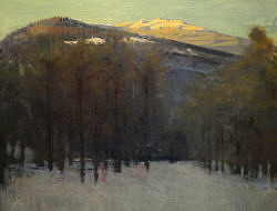 Mount Monadnock by Abbott Thayer (image © Corcoran Gallery of Art via the Wikimedia Commons)