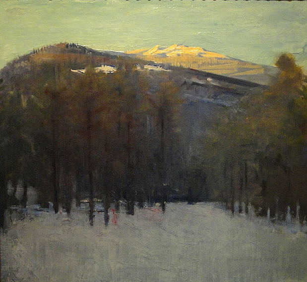Mount Monadnock by Abbott Thayer (image © Corcoran Gallery of Art via the Wikimedia Commons)